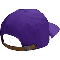 Casquette ajustable unisexe adidas violette Washington Huskies avec corde pour vestiaire