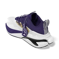 Chaussures unisexes adidas AlphaBoost V2 Washington Huskies blanches/violettes