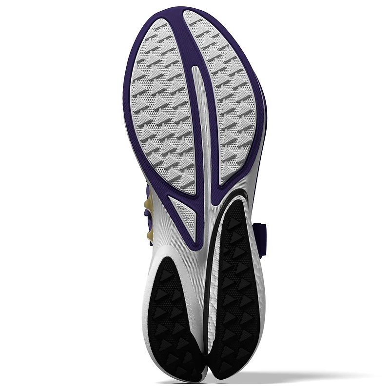 Chaussures unisexes adidas AlphaBoost V2 Washington Huskies blanches/violettes