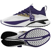 Chaussures unisexes adidas AlphaBoost V2 Washington Huskies blanches/violettes