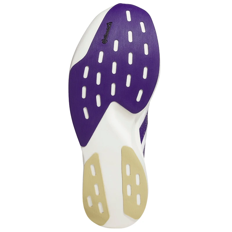 Unisex adidas White Washington Huskies Adizero Evolution SL Running Shoes