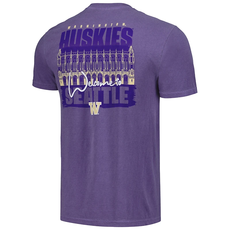 T-shirt unisexe violet Washington Huskies Hyper Local Cherry Blossom Campus