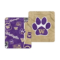 Couverture tissée Dream Weave 50" x 60" des Washington Huskies