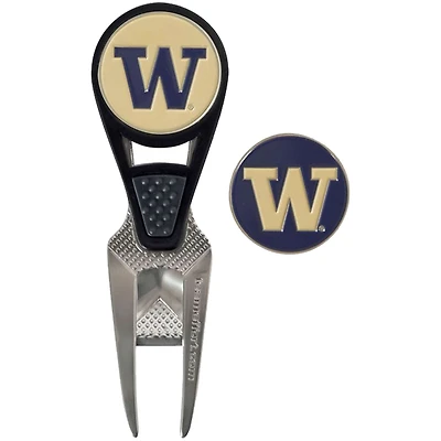 Washington Huskies CVX Repair Tool & Ball Markers Set