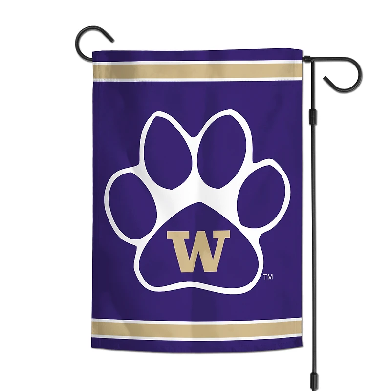 WinCraft Washington Huskies 12" x 18" Double-Sided Garden Flag