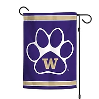 WinCraft Washington Huskies 12" x 18" Double-Sided Garden Flag
