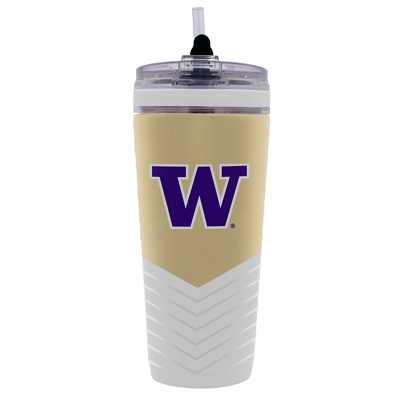 Bouteille shaker WinCraft Washington Huskies 4D Flex Ice de 770 ml