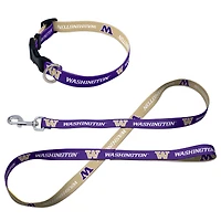 WinCraft Washington Huskies Pet Leash and Collar Set