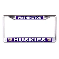 WinCraft Washington Huskies S/L Color Covered Metal License Plate Frame