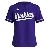 Maillot de softball réplique violet des Washington Huskies adidas pour femme