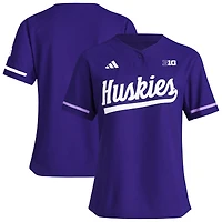 Maillot de softball réplique violet des Washington Huskies adidas pour femme