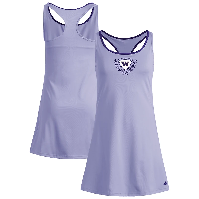 Robe-short à dos nageur Spring Fling Active violette des Washington Huskies pour femme adidas