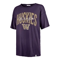 T-shirt violet pour femme « 47 Washington Huskies Muse Sadie