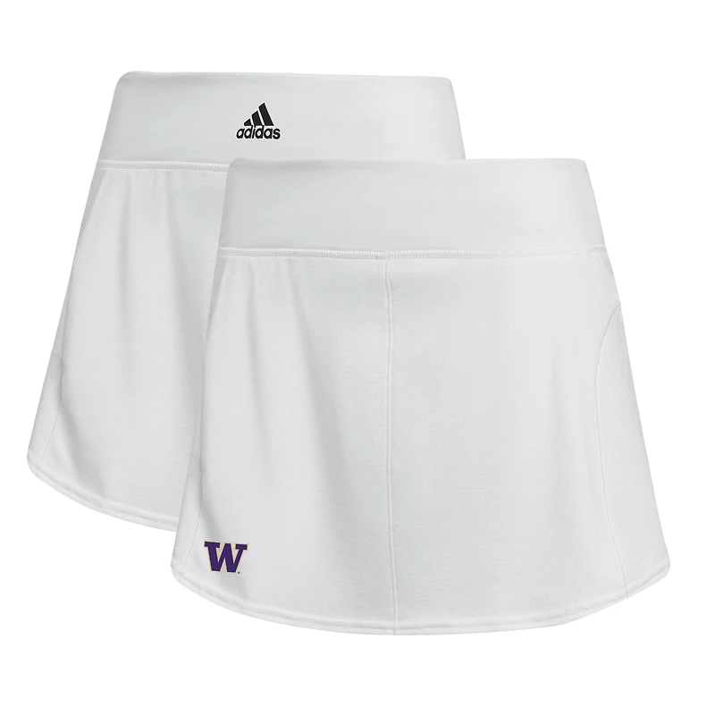 Jupe de tennis blanche adidas Washington Huskies pour femme
