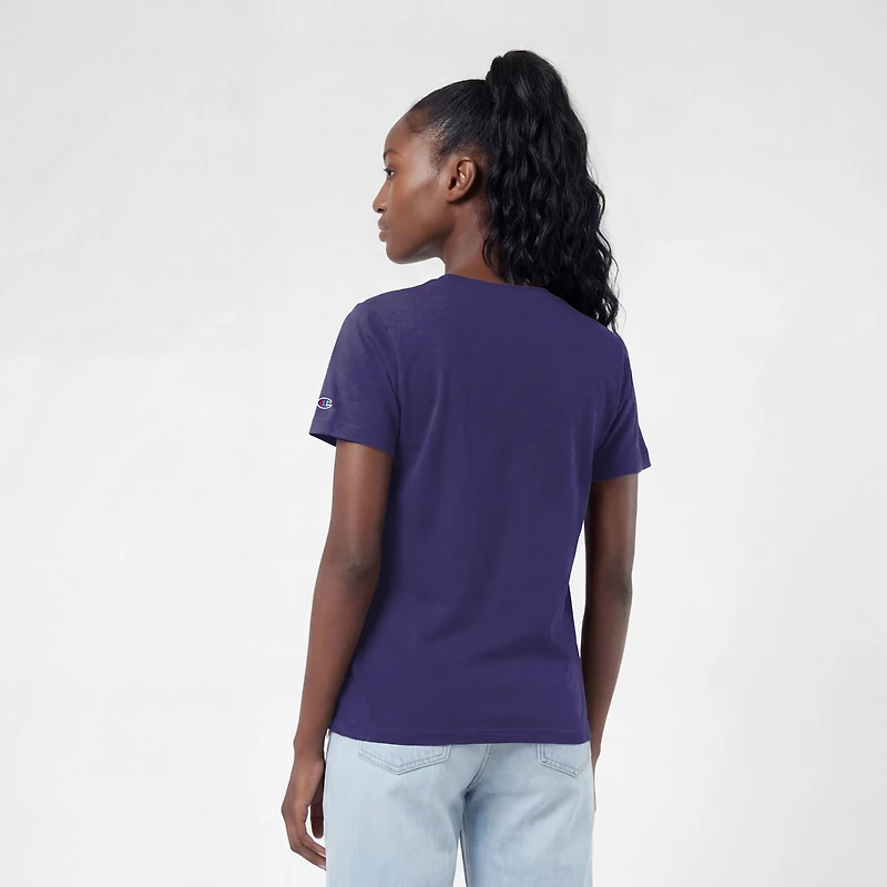 Women's Champion Purple Washington Huskies Lifestyle T-Shirt
