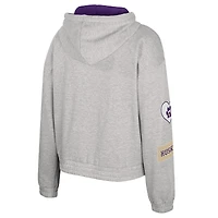 Veste à capuche zippée Alfie pour femme, gris Colosseum