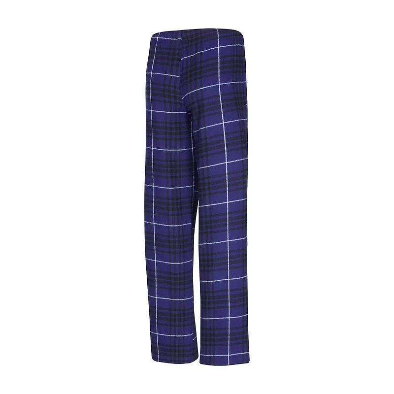 Women's Concepts Sport  Purple Washington Huskies Vector Top & Flannel Pants Sleep Set