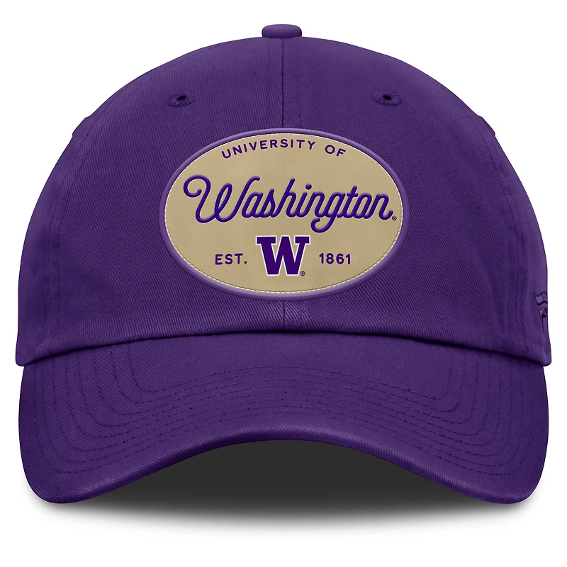 Casquette ajustable Candid violette Fanatics pour femmes des Washington Huskies