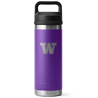 YETI Washington Huskies 18oz. Rambler Chug Water Bottle