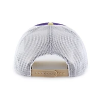 Youth '47 Purple/Gold Washington Huskies Super Stripe Hitch Adjustable Trucker Hat