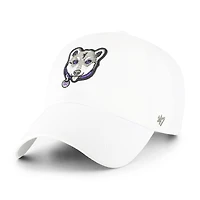 Casquette ajustable « 47 White Washington Huskies Clean Up » pour jeunes