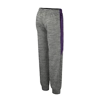 Pantalon polaire gris chiné Colosseum pour jeunes Washington Huskies