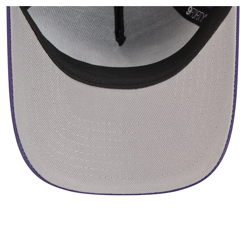 Youth New Era Purple Washington Huskies 9FORTY A-Frame Adjustable Hat