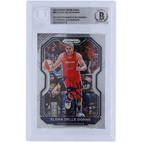 Elena Delle Donne Washington Mystics Autographed 2021 Panini Prizm #81 Beckett Fanatics Witnessed Authenticated Card