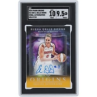Elena Delle Donne Washington Mystics Autographed 2024 Panini Origins WNBA Gold #OA-EDD #9/10 SGC Authenticated 9.5/10 Card 