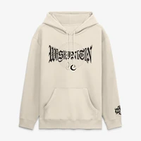 Men's Fanatics  Cream Washington Mystics Legacy Fleece Pullover Hoodie