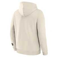 Men's Fanatics  Cream Washington Mystics Legacy Fleece Pullover Hoodie
