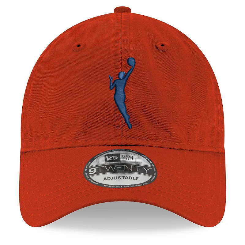 Men's New Era Red Washington Mystics Logowoman 9Twenty Adjustable Hat