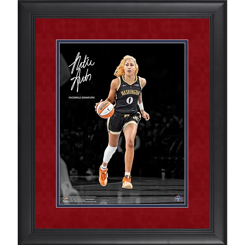 Shakira Austin Washington Mystics Facsimile Signature Framed 11" x 14" Spotlight Photograph