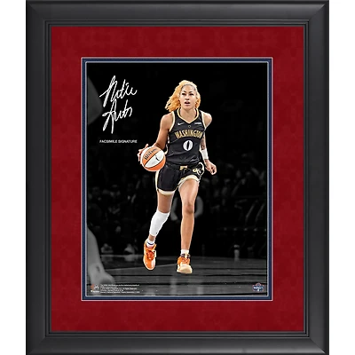Shakira Austin Washington Mystics Facsimile Signature Framed 11" x 14" Spotlight Photograph