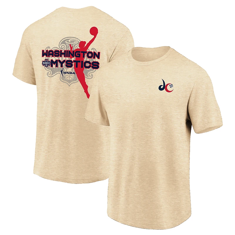 T-shirt unisexe Fanatics Natural Washington Mystics WNBA Team Elite