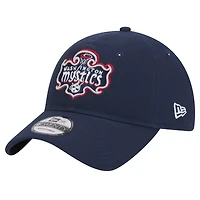Casquette réglable unisexe New Era bleu marine Washington Mystics Core Logo 9TWENTY