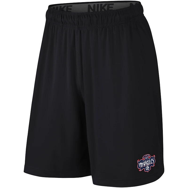 Short unisexe Nike Washington Mystics Fly 2.0 Performance noir
