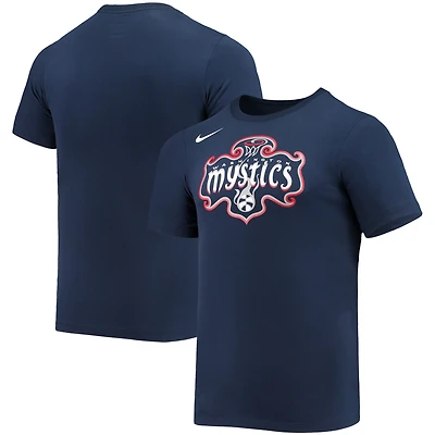 Unisex Nike Navy Washington Mystics Essential Logo Dri-FIT T-Shirt