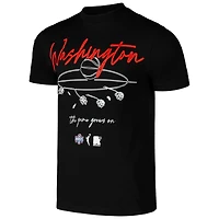 T-shirt unisexe round21 noir Washington Mystics Home Court