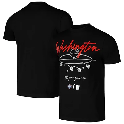 T-shirt unisexe round21 noir Washington Mystics Home Court