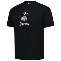 Unisex round21 Kiki Iriafen Black Washington Mystics 2025 WNBA Draft Name & Number T-Shirt