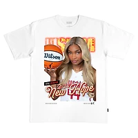 Unisex SLAM Kiki Iriafen White Washington Mystics Cover Player T-Shirt