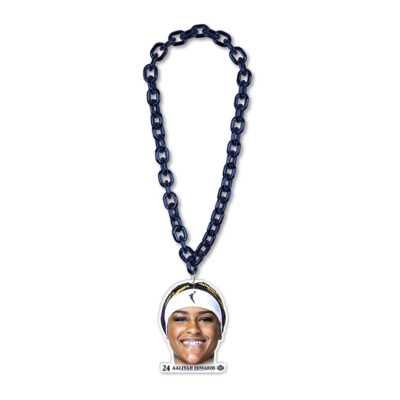 Collier à grande chaîne WinCraft Aaliyah Edwards Washington Mystics
