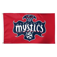 Drapeau de luxe WinCraft Washington Mystics 3 pi x 5 pi
