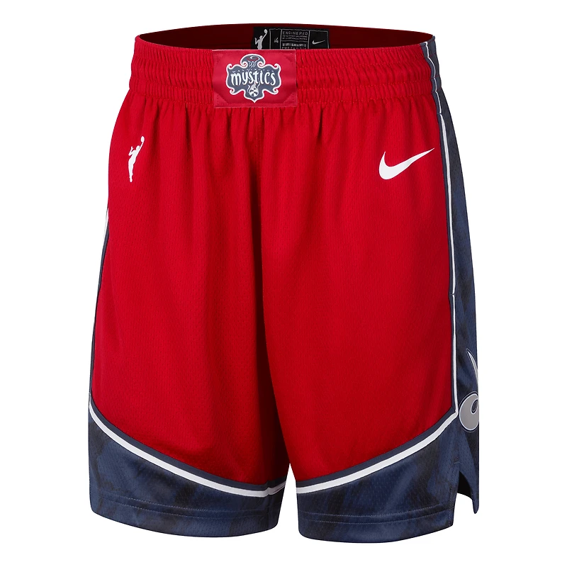 Short Nike Washington Mystics Victory Performance pour femme, rouge