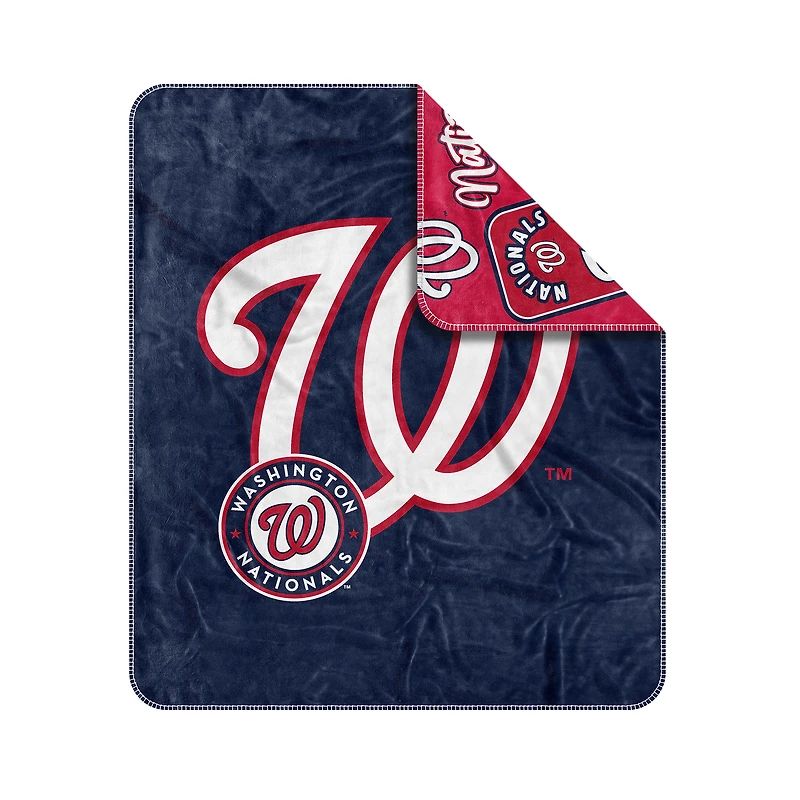 Couverture tissée Dream Weave 50" x 60" des Nationals de Washington