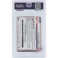 Armando Cruz Washington Nationals 2021 Bowman Chrome 1er Bowman Red Refractor #BCP-247 #3/5 PSA Authentifié 9 Carte