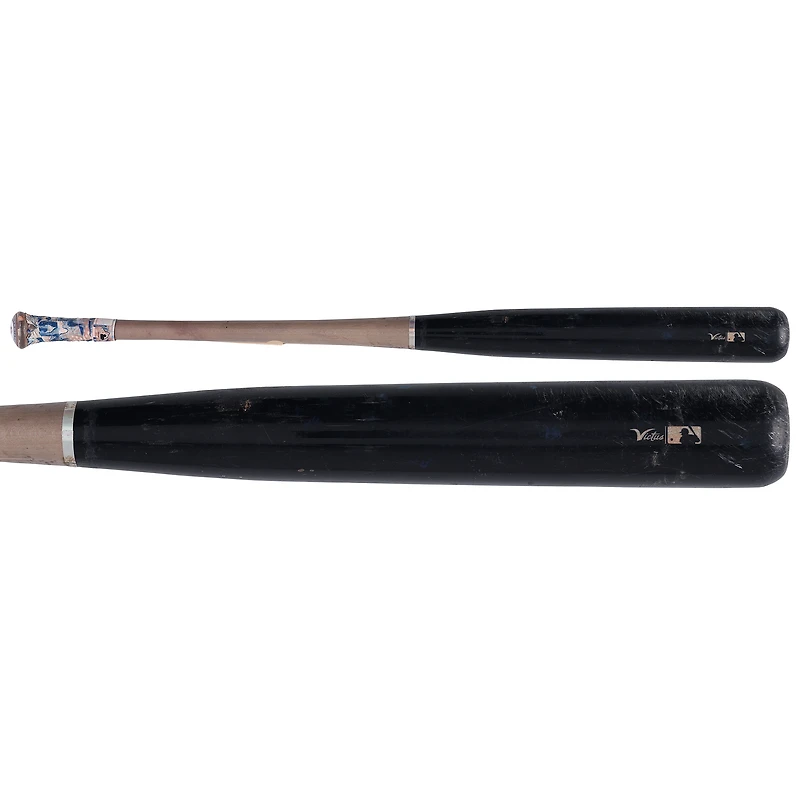 CJ Abrams Washington Nationals Game-Used Black Victus Broken Bat vs. Los Angeles Dodgers on April 3, 2026 - RBI Single