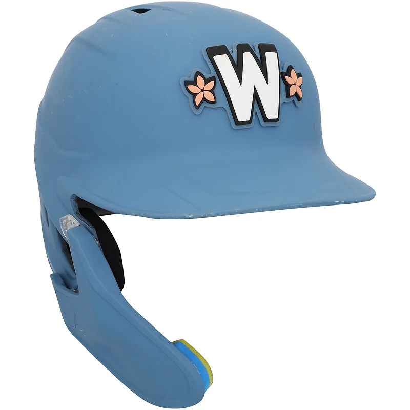 Casque de frappeur bleu City Connect n° 5 porté par CJ Abrams des Washington Nationals lors du match contre les Philadelphia Phillies le 29 mars 2025