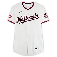 V106832 WANATS CJ Abrams Washington Nationals Maillot blanc n° 5 utilisé lors du match contre les Athletics le 6 août 2025 CJ Abrams UNS GU JERSEY 45884 COLGMUJER GUBBJR5405 n° 3